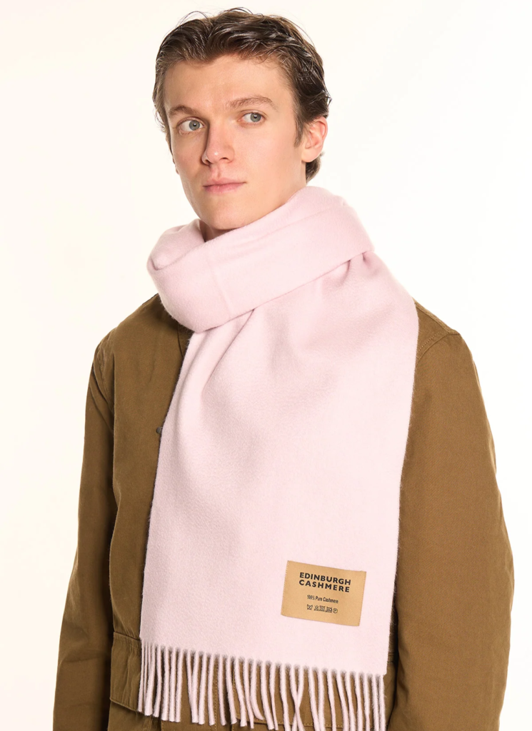 Soft Cream Cashmere Scarf