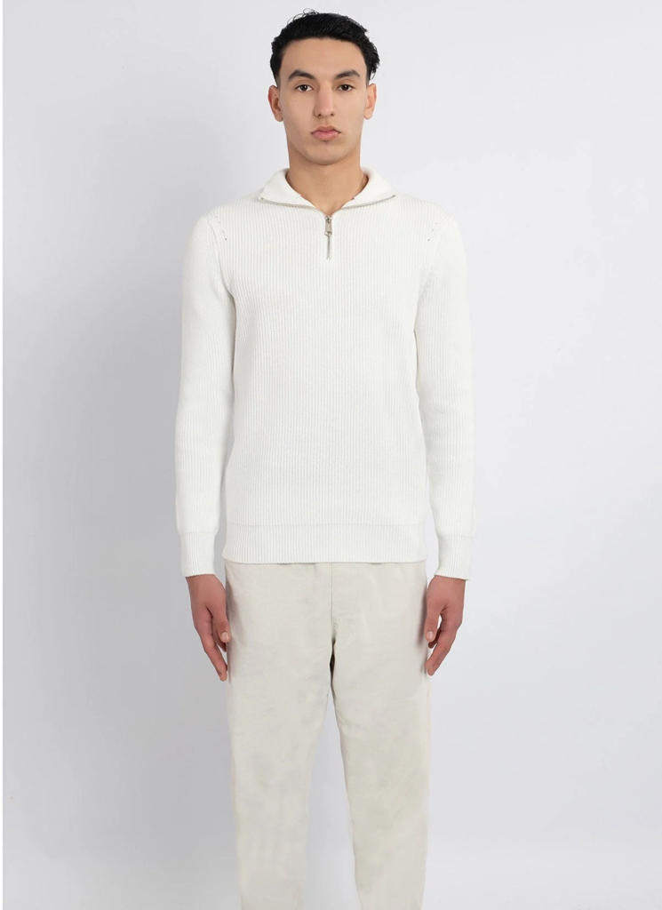 Men's Cardigan Exclusive Design - White